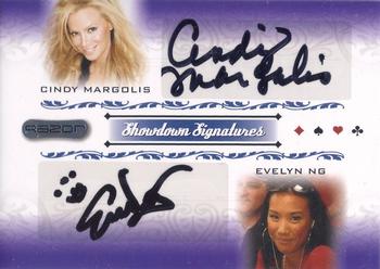 2007 Razor Poker Signature Series #SS-49 Cindy Margolis / Evelyn Ng Front